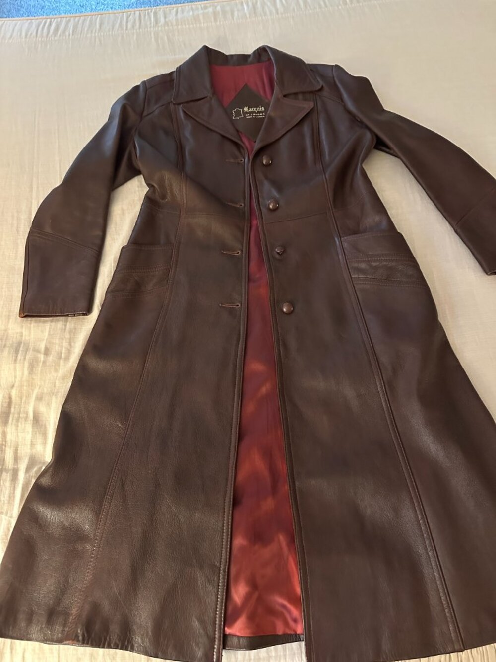 Vintage Leather Coat